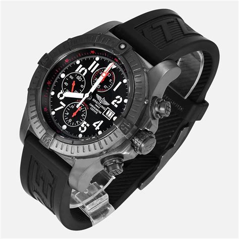 breitling super avenger blacksteel limited edition prix|breitling super avenger 2 48mm.